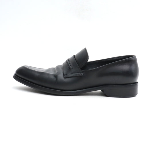 DIOR Leather Loafers Black Size EU 41