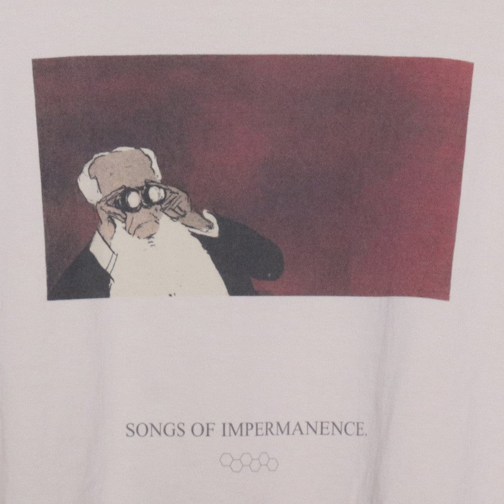 CROMAGNON Antique Print T-Shirt Ecru Size 1