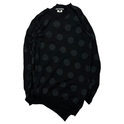 JUNYA WATANABE 26SS Asymmetric Polka Dot Knit Size L