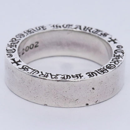 CHROME HEARTS 6mm Spacer Ring Silver Size ONE SIZE