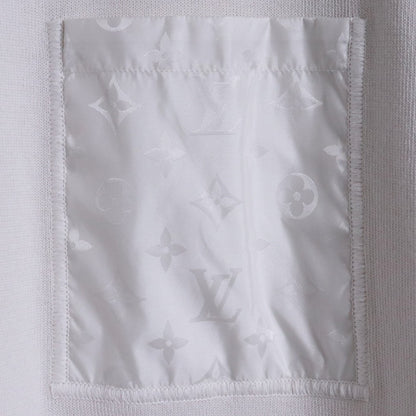LOUIS VUITTON 25SS Monogram Nylon T-Shirt Ivory Size S