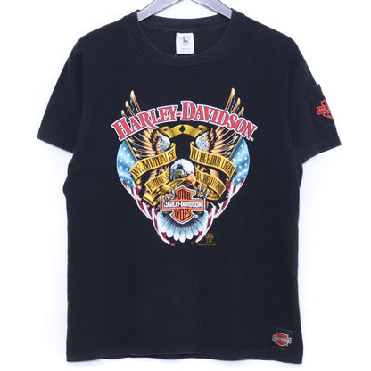 HARLEY-DAVIDSON 1988 Vintage Eagle T-Shirt Black Size M