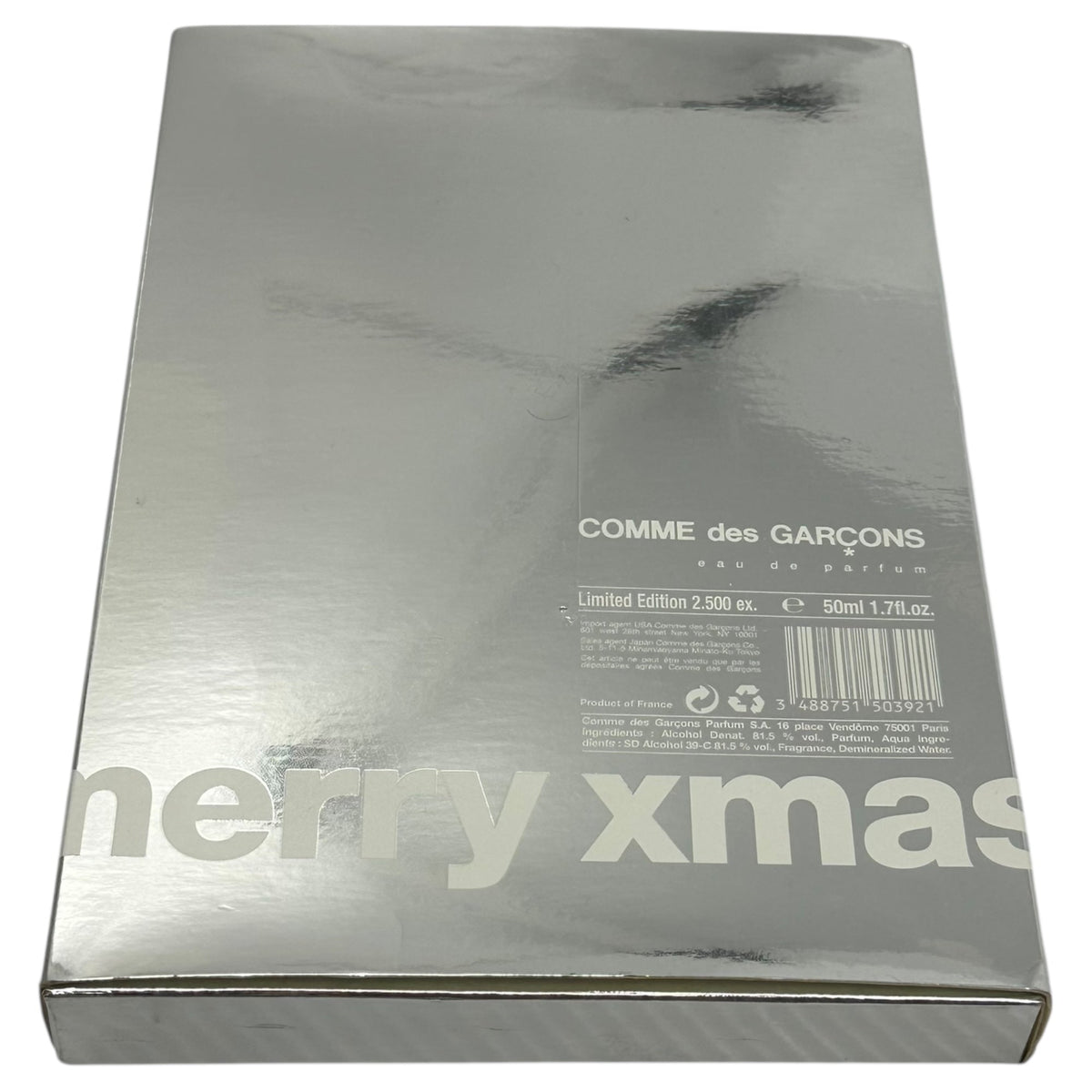 COMME des GARCONS PARFUMS Merry Xmas LE 2.500ex. Size 50ML