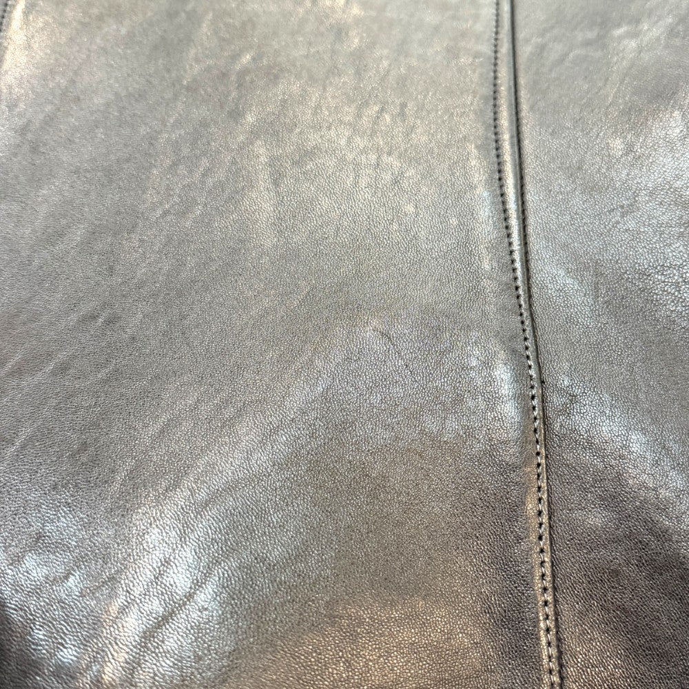 Rick Owens 17AW Glitter Intarsia Lambskin Jacket Size 50