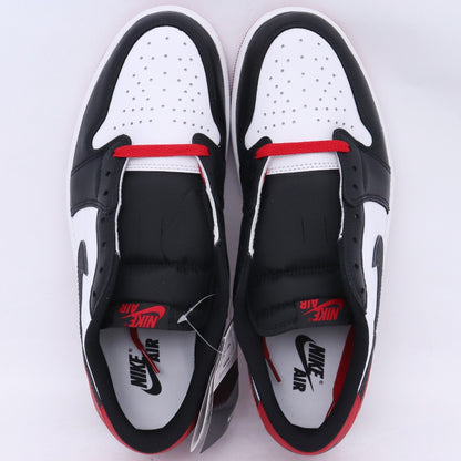 NIKE AIR JORDAN 1 Retro Low OG Black Toe Sneakers Size 29cm