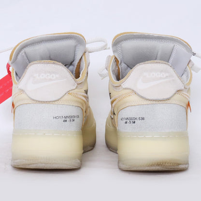 Off-White Nike The 10 Air Force 1 White Sneakers Size 27cm
