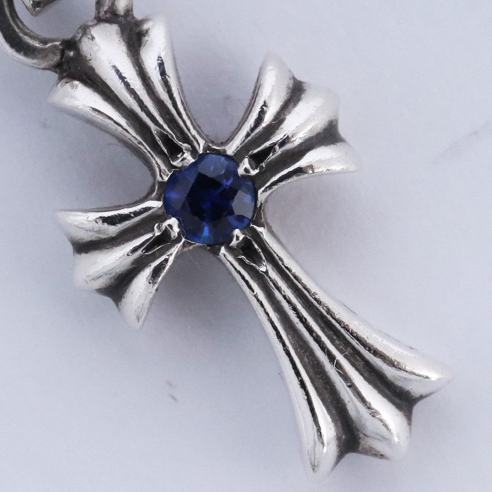 Chrome Hearts CH Cross Babyfat 2P Charm Silver Size F