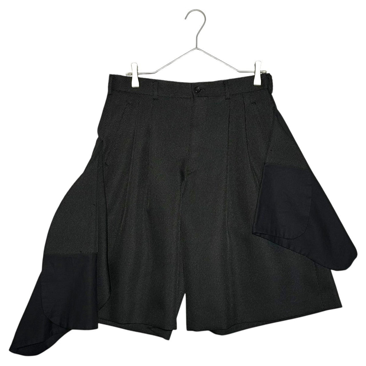 COMME des GARCONS HP 25SS Deformed Shorts Black Size S