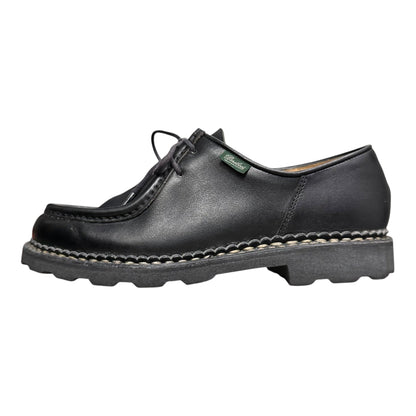Paraboot Michael Mocassin Leather Boots Black Size 39