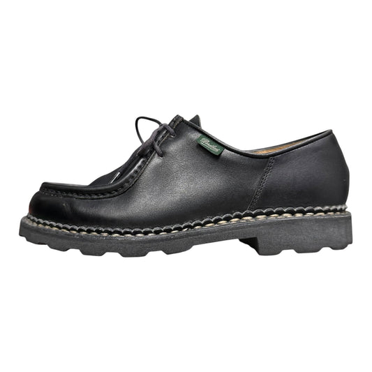 Paraboot Michael Mocassin Leather Boots Black Size 39