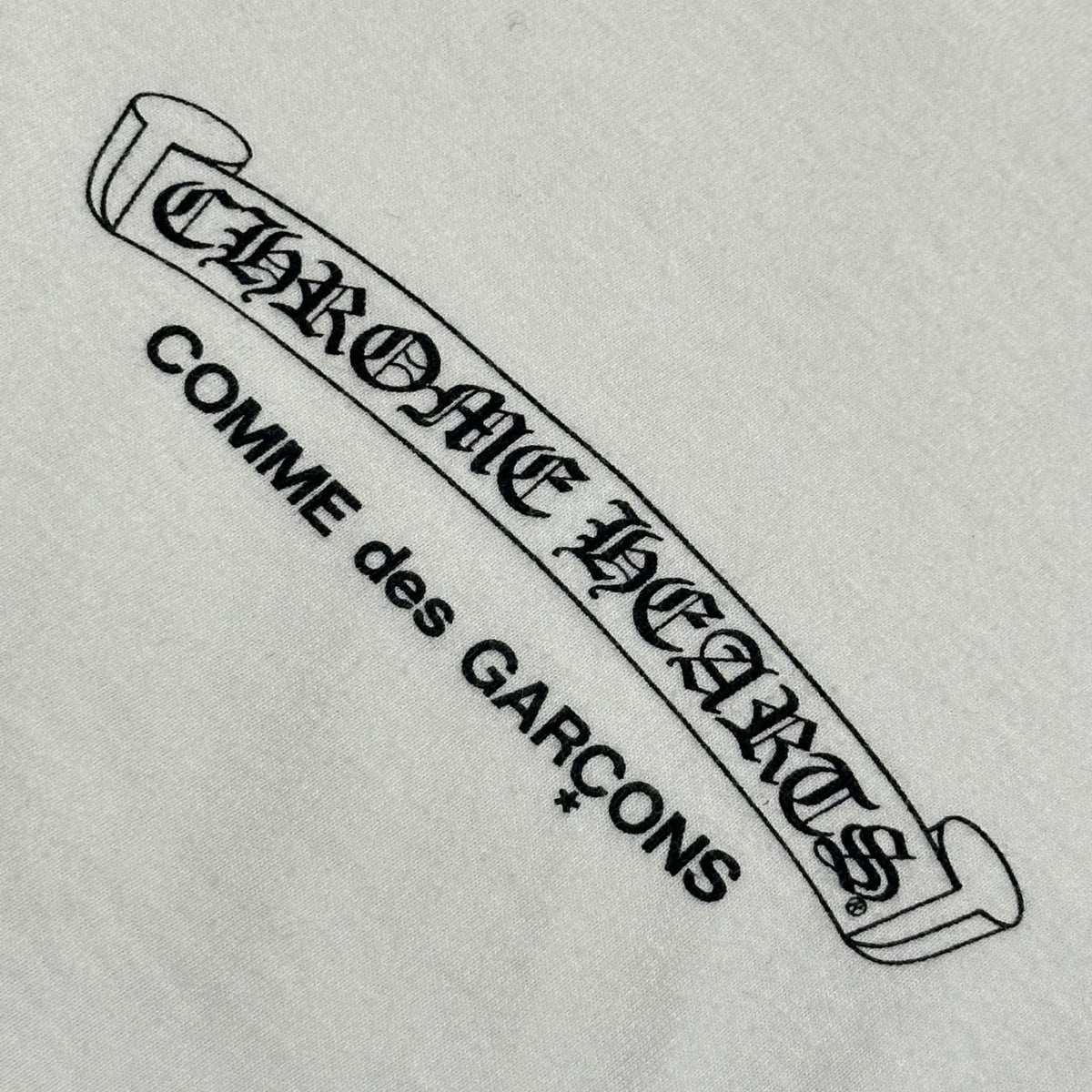 CDG x CHROME HEARTS 07 Xmas Ltd Print T-Shirt Size S
