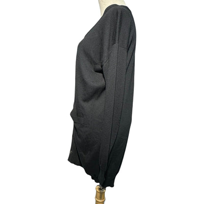 COMME des GARCONS JW 18AW Long Wool Button Cardigan Size M
