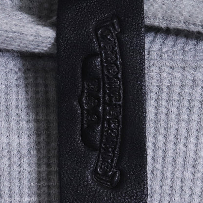 CHROME HEARTS Y NOT CH Logo Thermal Hoodie Gray Size M