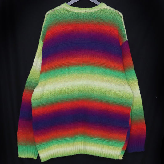 SUPREME 22AW Gradient Stripe Sweater Multi Size XL