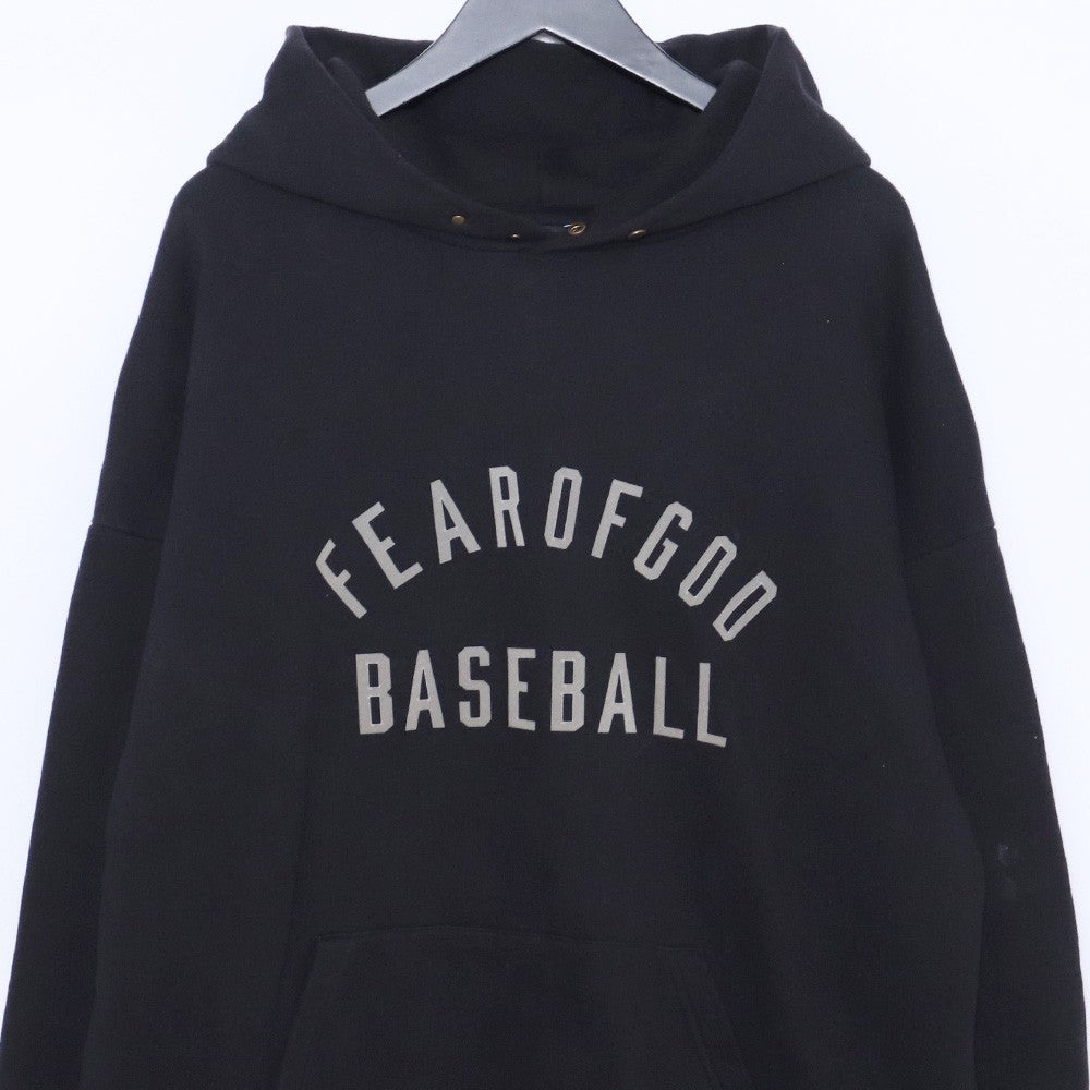 FEAR OF GOD Seventh Collection Baseball Hoodie Black Size L