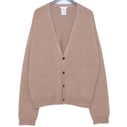 The Row Sheldon Cardigan Silk Wool Brown Size M