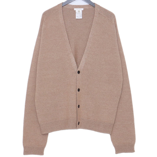 The Row Sheldon Cardigan Silk Wool Brown Size M