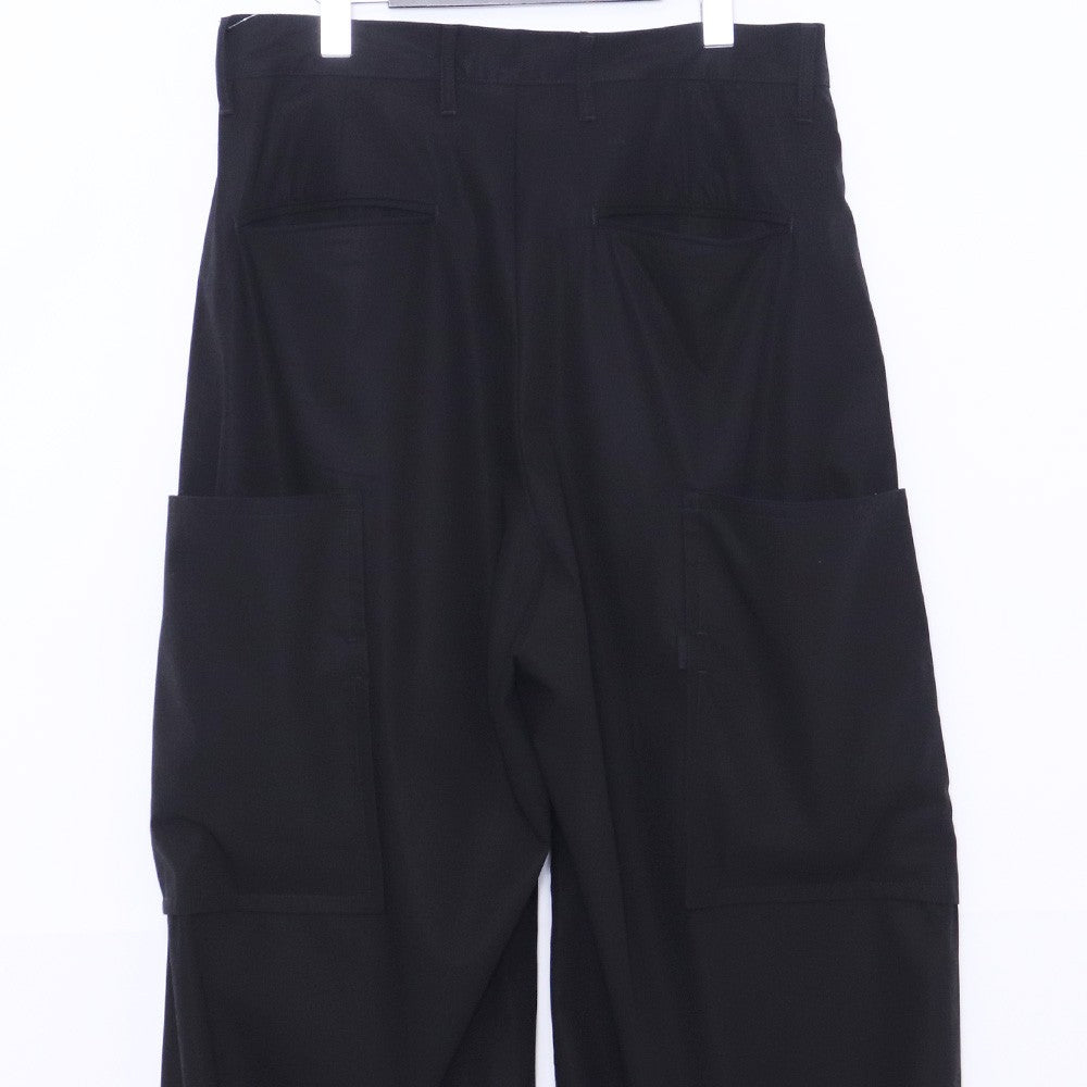 ALMOSTBLACK 25AW 6-Pocket Wide Pants Black Size 2