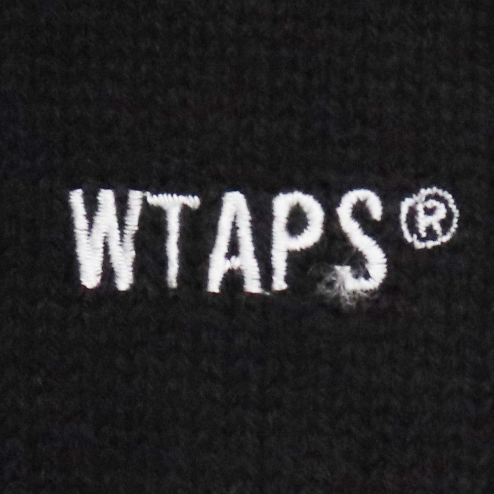 WTAPS 21AW Vibes Acrylic Sweater Black Size 03