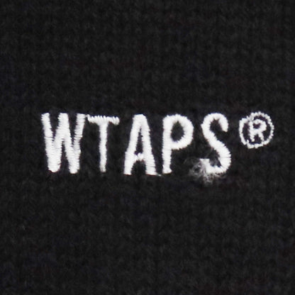 WTAPS 21AW Vibes Acrylic Sweater Black Size 03