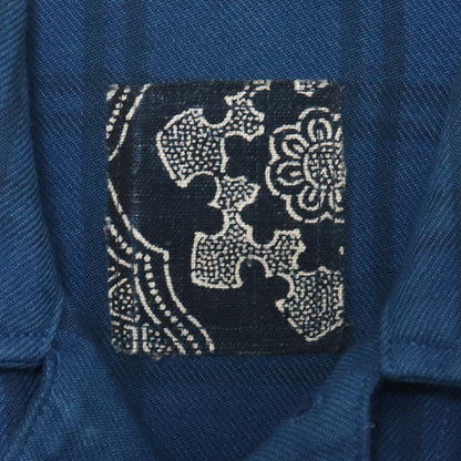 VISVIM Kilgore Military Check Jacket Blue Size 1