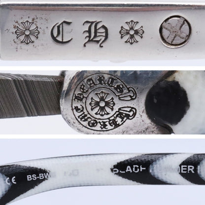 CHROME HEARTS Blade Hummer I Silver Sunglasses Size ONE SIZE