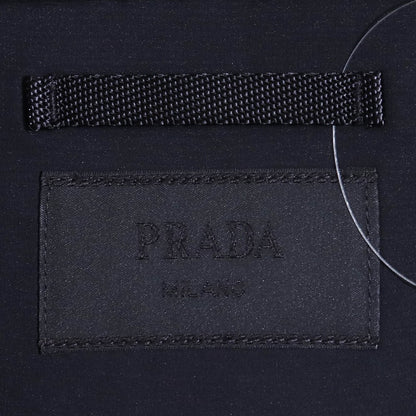 PRADA Zip-Up Blouson Jacket Black Size XS