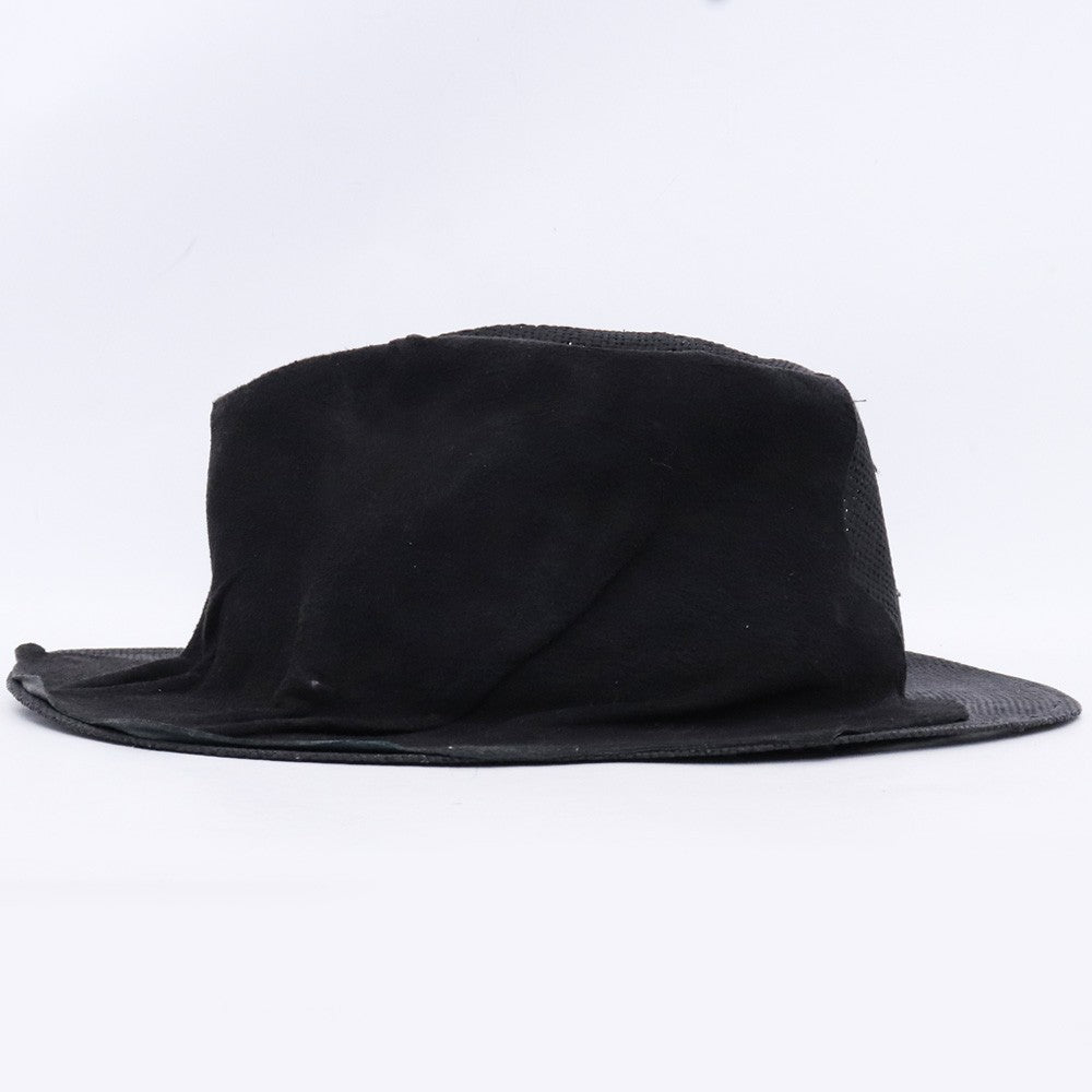 KLOSHAR Deerskin Straw Hat Black Size 59