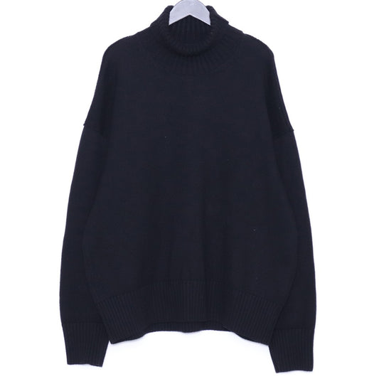STEIN 21AW Oversized Impression High Sweater Black Size S