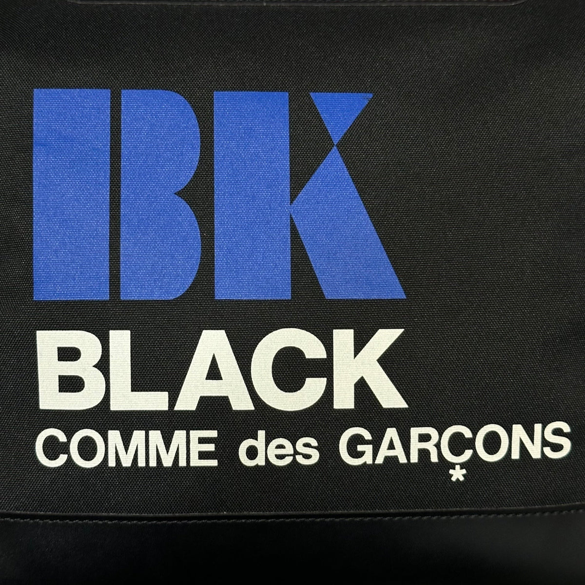 BLACK COMME des GARCONS Logo Shoulder Bag