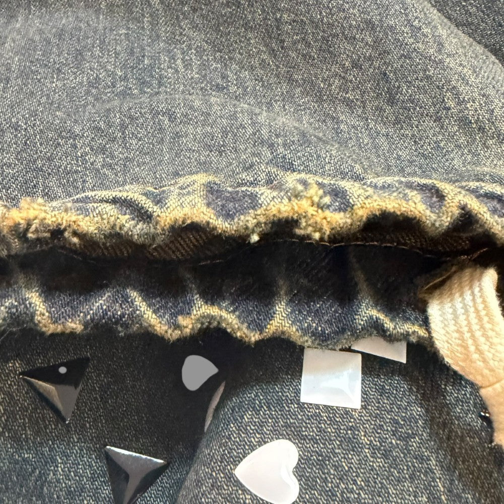 Maison MIHARA YASUHIRO Sticker Indigo Wide Jeans Size 46