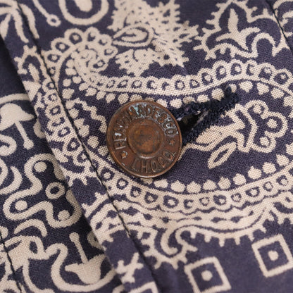 READYMADE Bandana Burn Coat Navy Size 2
