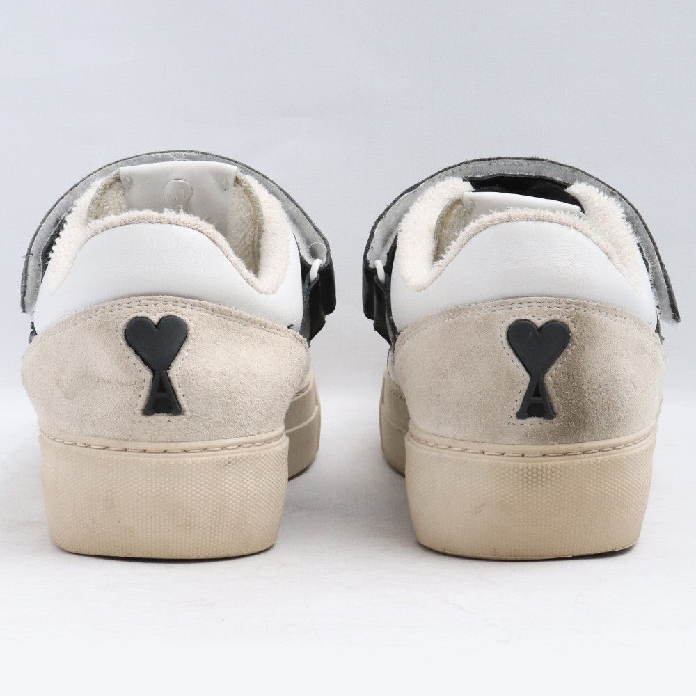 AMI PARIS Low-Top ADS White Sneaker Size EU 41