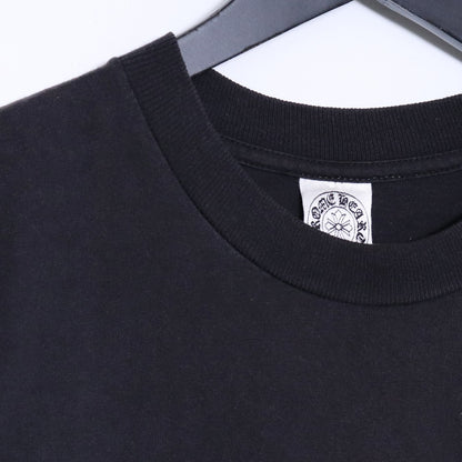 CHROME HEARTS Old CH Plus Crossprint T-Shirt Black Size S
