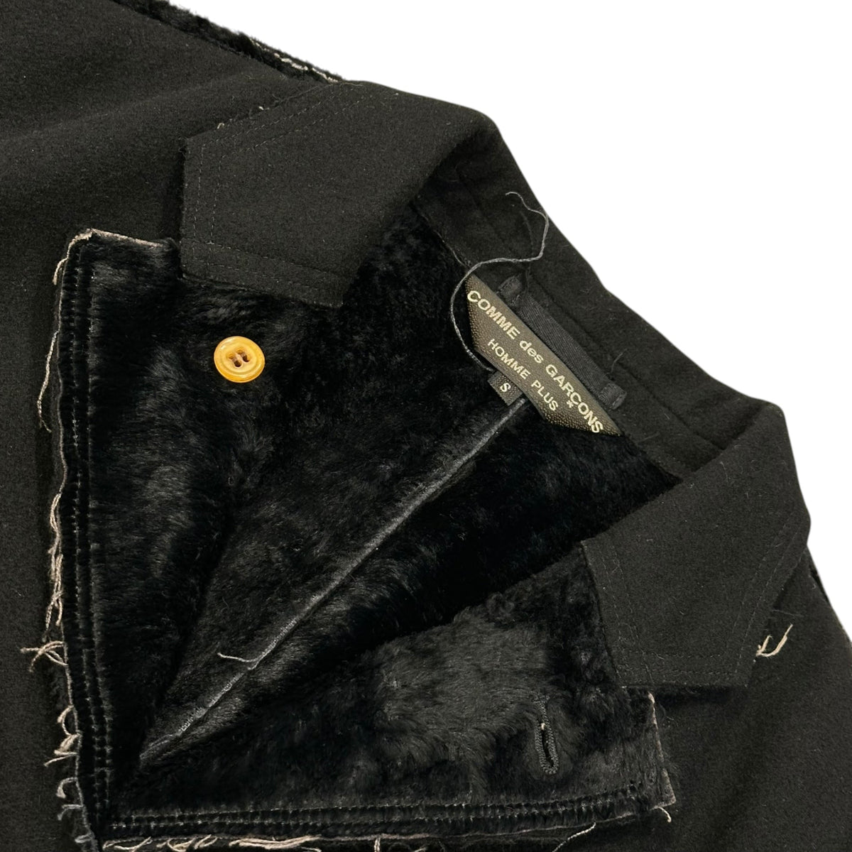 COMME des GARCONS HOMME PLUS 02AW Jacket Black Size S