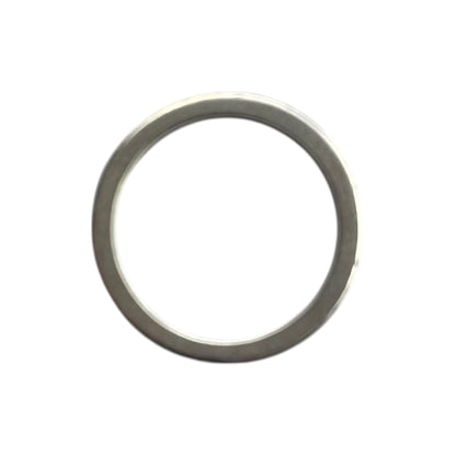TIFFANY & CO. Notes Narrow Sterling Silver Ring Size JP 9