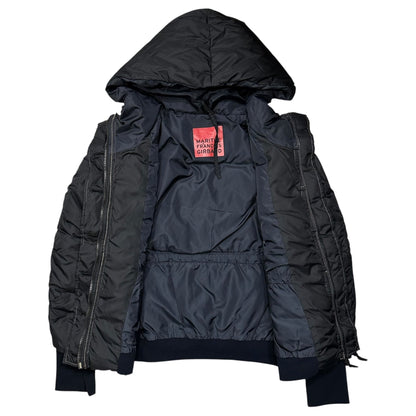 MARITHE FRANCOIS GIRBAUD Hooded Down Jacket Multi Size M