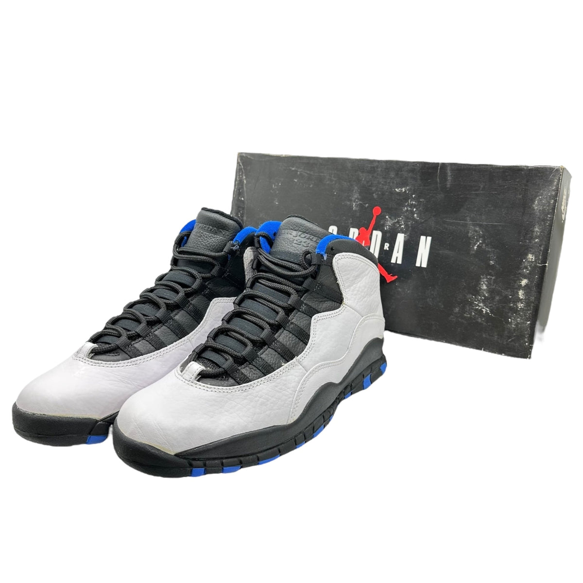 Nike AIR JORDAN 1995 AJ10 Knicks Hi-Top Sneakers Size 27cm