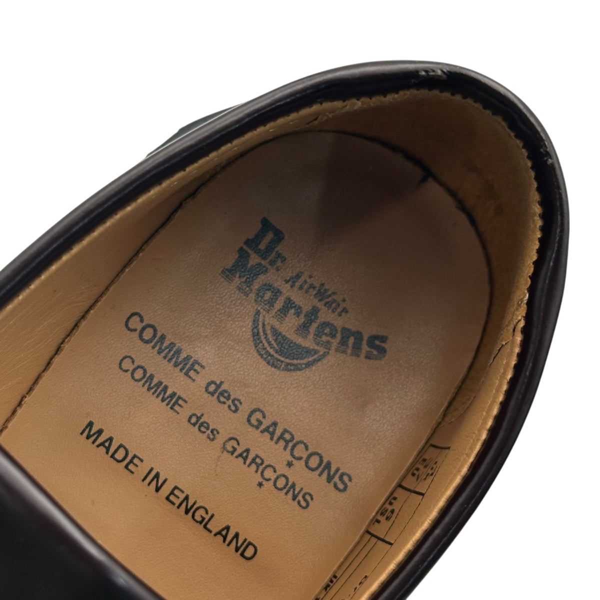 COMME des GARCONS COMME des Dr.Martens Loafers Size UK4