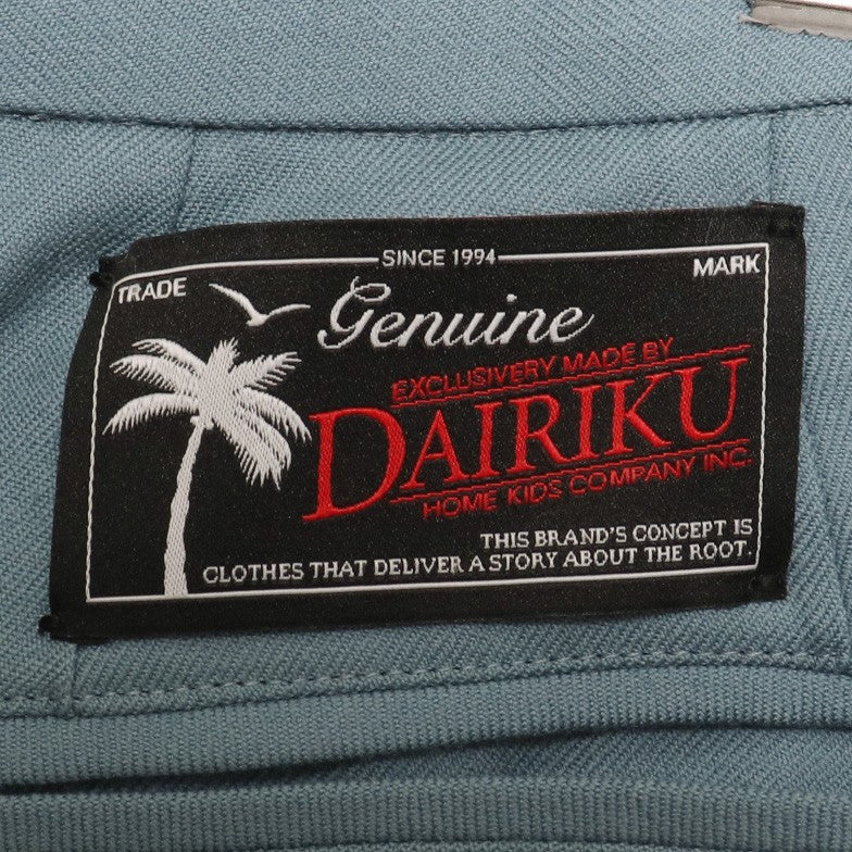 DAIRIKU 20AW Wool Wide Slacks Pants Blue Size M