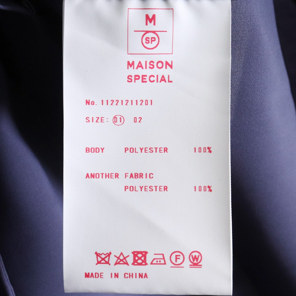 MAISON SPECIAL Short Trench Gray Size 1