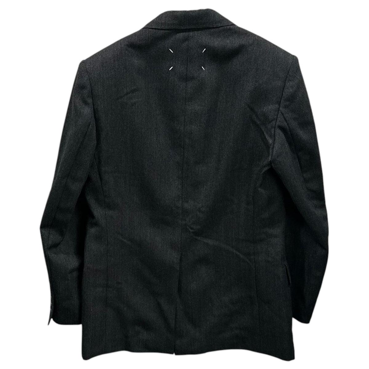 MAISON MARGIELA 22AW Herringbone Wool Suit Jacket Size 46