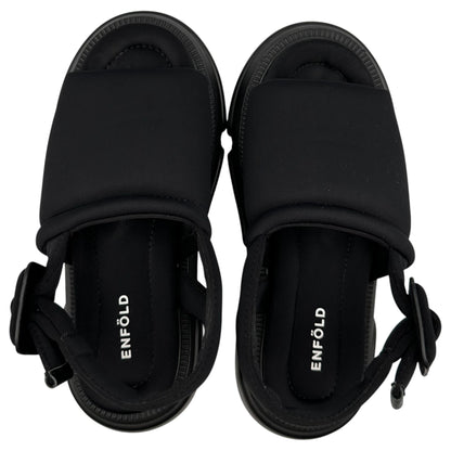 ENFOLD Float-Sole Sandals Black Size EU 38