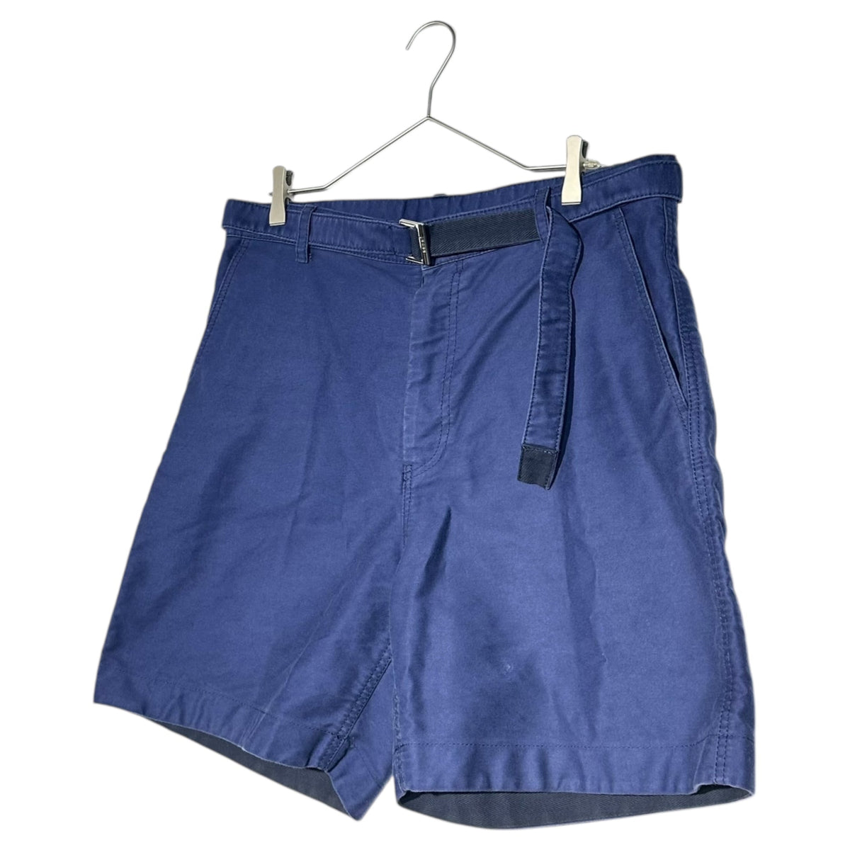 sacai 24SS Moleskin Shorts Navy Size 4