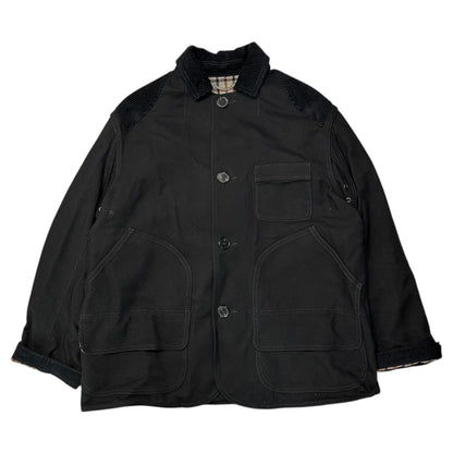 MAISON MARGIELA 24AW 4-Way Reversible Coat Black Size 36