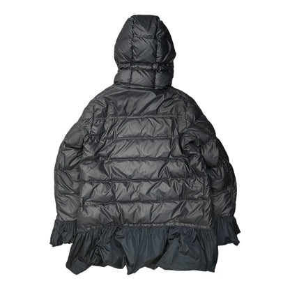 MONCLER sacai Seri Frill Down Jacket Navy Size 4