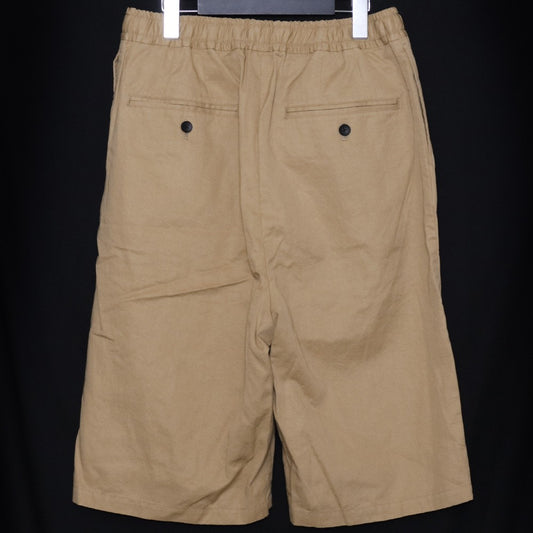 SUS-SOUS Cotton Linen Wide Shorts Beige Size 5