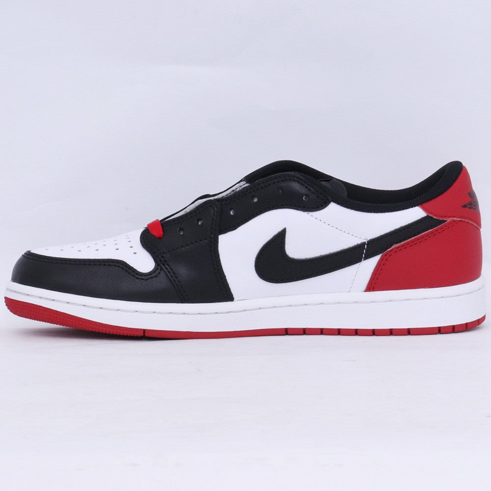 NIKE AIR JORDAN 1 Retro Low OG Black Toe Sneakers Size 29cm