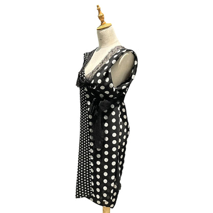 JUNYA WATANABE 26SS Polka Dot Lace Asymmetrical Dress Size M