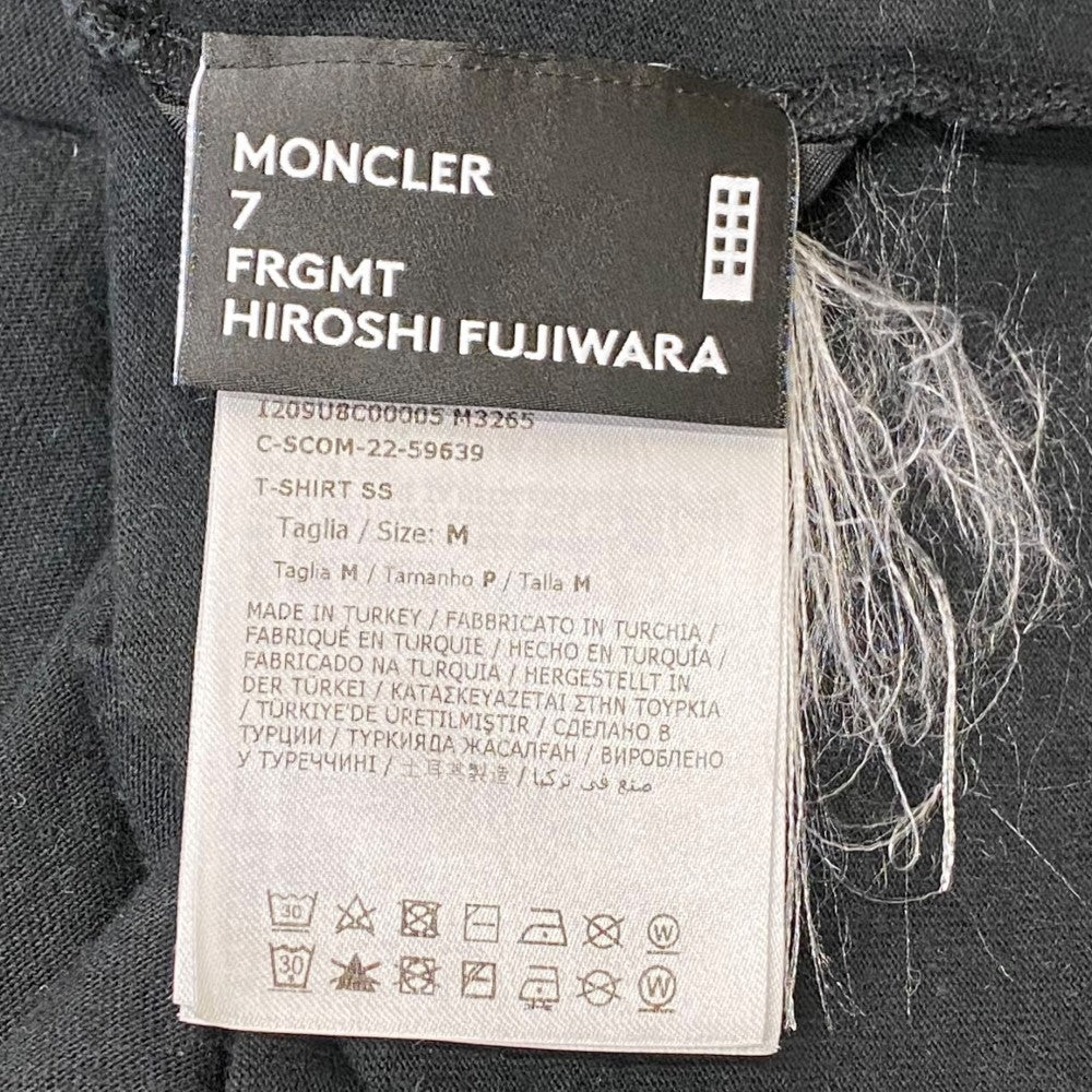 Moncler Genius FRAGMENT Black T-Shirt Size M